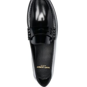 Saint Laurent Men's Black Le Loafers